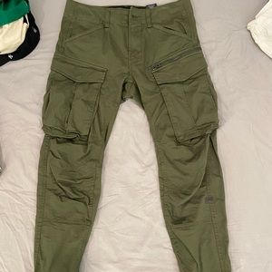 Gstar raw cargos Elvis 3D straight tapered fit 30x32